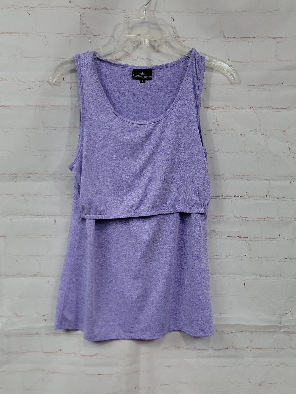 Nursing Queen Lavender Nursing Tank Top with Lift-Front